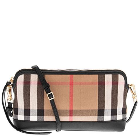 Burberry Women's House Check Derby Leather Small Abingdon 